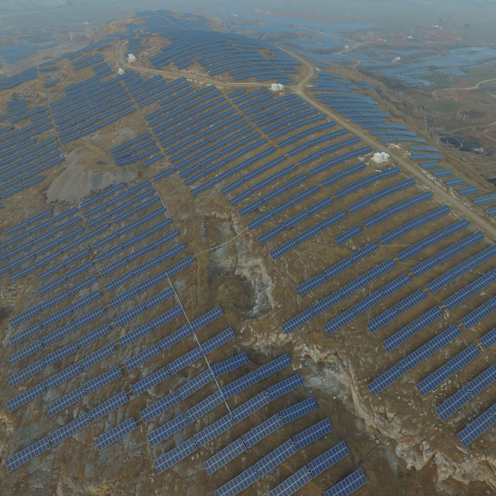 深圳能源泗縣山丘電站太陽能發電項目