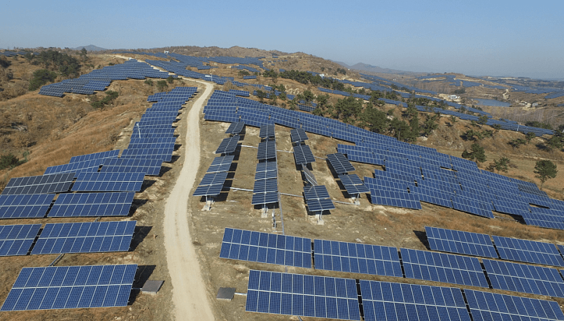 富士康南陽山丘電站太陽能發電項目